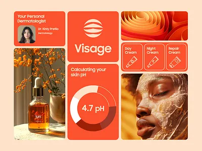 Skincare Dashboard app dashboard dashboard design keynote pitchdeck powerpoint presentation skincare presentation skincare product ui web design