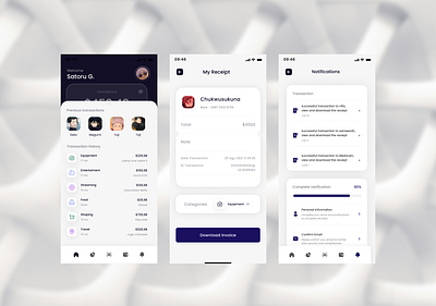 Nexus - a fintech app bank fintech product design