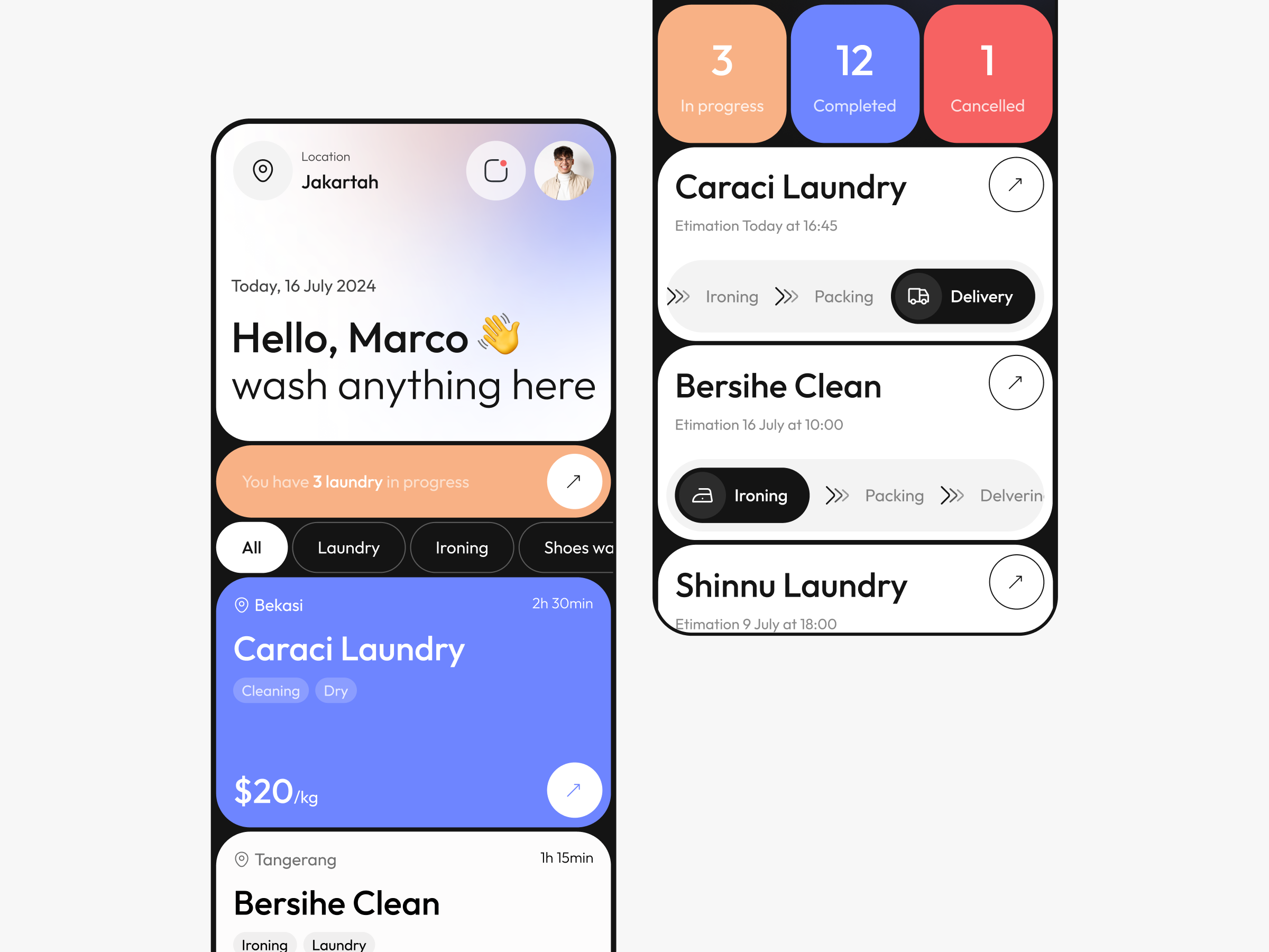 Example of Mobile App Design