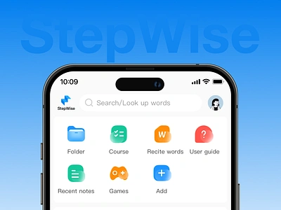 Learn chinese APP-Stepwise app design logo ui