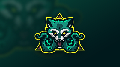 Raccoon - esport logo cthulhu design esport esport logo logo raccon sport logo