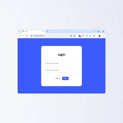 Simple Login - UI/VUE ui web