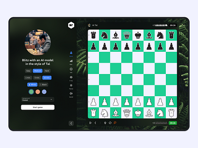 AI Tal Chess ai artificial intelligence chess game ui