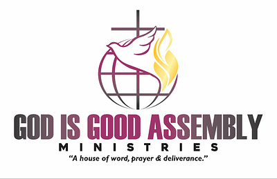 LOGO - God is Good Assembly Ministries christian church graphic design logo logo design vector