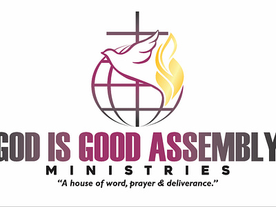 LOGO - God is Good Assembly Ministries christian church graphic design logo logo design vector