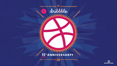 Celebrating Dribbble's 15th anniversary absract adobe art brand branding bussiness design designer dribbble dribbbledesigns graphic graphic design graphicdesigner illustration illustrator india keraka logo malayalam vector