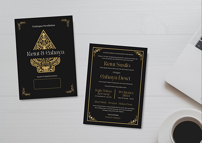 Wedding Invitation branding canva canvatemplate design design graphic v graphic graphic design indonesia indonesian invitation wedding wedding invitation