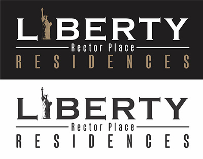 LOGO - Liberty Residences corporate graphic design logo logo design real estate residences vector vector design