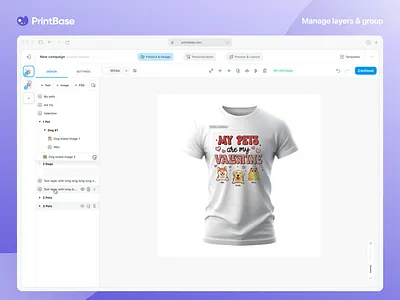 Manage layer & group