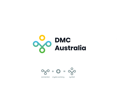 DMC Australia (unused) 2018 branding concept creative crypto crypto currency space graphic design logo simple