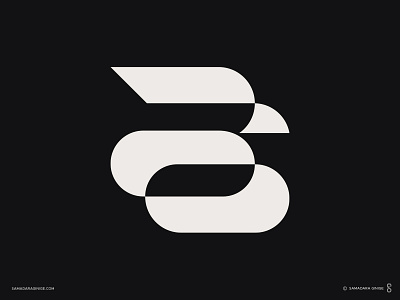36 Monogram 36 branding business design letter logo mark minimal modern monogram number samadaraginige simple