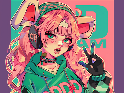 ODDDGIRL graphic design