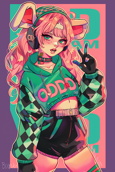 ODDDGIRL graphic design