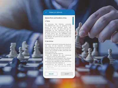 Agree to Terms #DailyUI #89 agree agree to terms app conditions dailyui design terms ui ux website