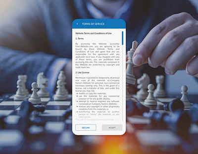 Agree to Terms #DailyUI #89 agree agree to terms app conditions dailyui design terms ui ux website