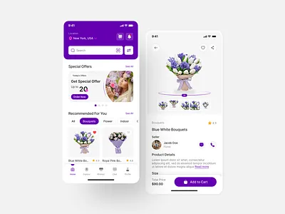 Flower Delivery Mobile App UIUX Design | Figma | App Design app design app ui app ui designer design designer figma figma designer flower delivery app flower ecommerce app flower shop app hire designer hire mobile app designer hire ui ux designer mobile ui designer ui ui design user experience user interface ux ux design