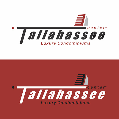 LOGO - Tallahassee Center corporate graphic design logo logo design motion graphics real estate vector vector design