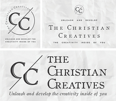LOGO - The Christian Creatives christian church coreldraw graphic design illustrator literature logo logo design modern vector vector design