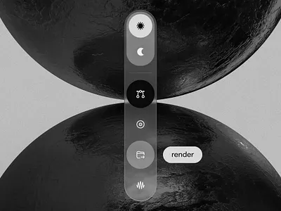 TUNE.M - Audio Editor Interface design 3d 3d animation animation audio audio editor black and white blender branding design designer editor figma interface motion graphics music neumorphism ui ui details ui trends ux