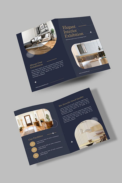 Business Bifold Brochure Design. 3d animation banners branding design flyer graphic design illustration logo motion graphics poster social media ui vector