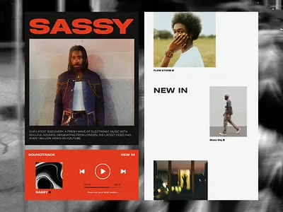 Bento Box - Record label’s website bento box branding colors design designer figma graphic design interface logo music photography production house typography ui ux website website design