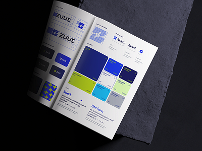 Zuus project brand guidelines brand idenitity branding design graphic design logo logo design