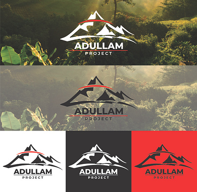 LOGO - Adullam Project camp christian church corporate graphic design logo logo design mock up youth