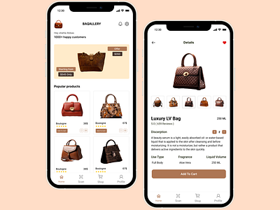 Fashion Bags Collection Mobile App UI appdesign appdesigner appdevelopment appui appuiux bagscollection designinspiration fashionaccessories fashionapp fashionappdesign fashionbags fashiondesign fashiontech mobileappui mobileui trendybags uidesign uiuxdesign userinterface uxdesign