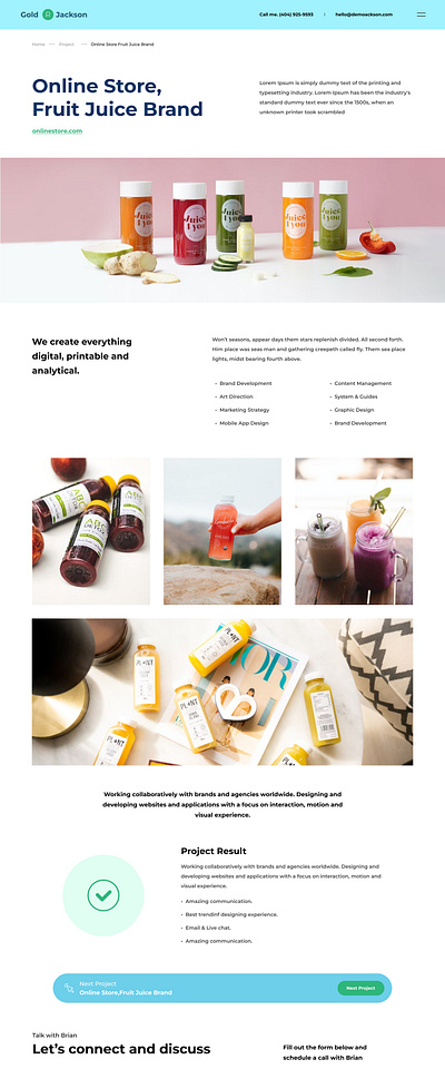 Fruit Juice Brand branding fruit juice brand uiux design