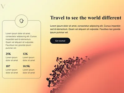 Travel branding design graphic design illustration ui