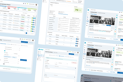 Academic Language Grading Platform case study ed tech education ui ux