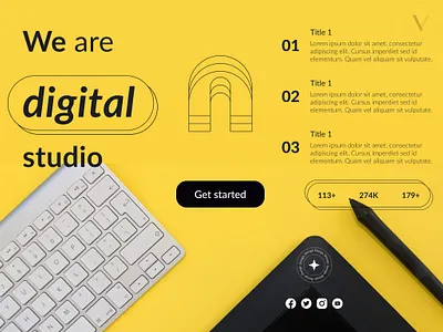 Digital branding design graphic design illustration