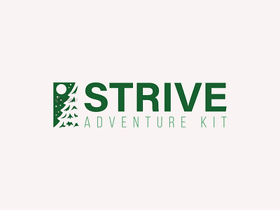 Strive: Adventure Kit adventure brand brand guideline brand identity branding design forest graphic design hiking illustrator jungle logo logo mark mountain pictorial survival vector