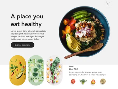 Healthy branding design graphic design