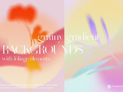 Colorful Grainy Gradient Backgrounds abstract background gradient gradients