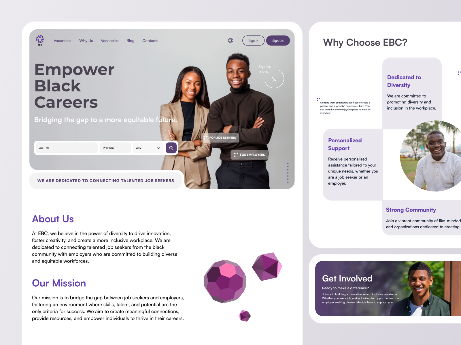 Example of Website Design