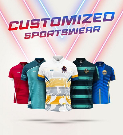 Customized Sportswear Design. 3d animation banners bnner branding design flyer graphic design illustration logo motion graphics poster sportswear ui vector