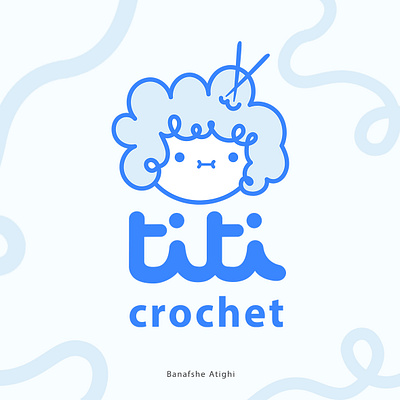 titi crochet visual identity character design graphic design illustoration illustration logotype visual identity