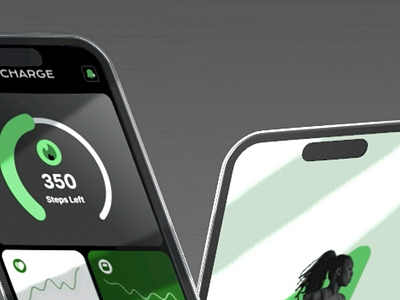 Charge Animated 3d animation branding graphic design logo motion graphics ui