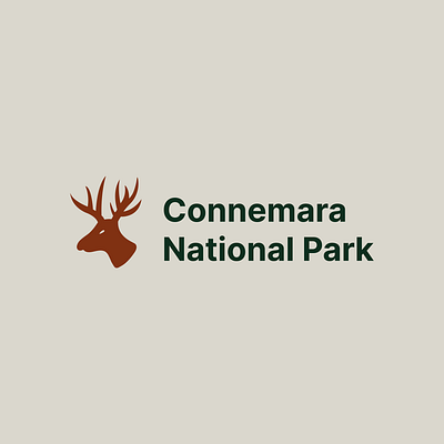 Connemara National Park Logo Concept ai branding connemara graphic design logo design logo designer logotype saas startup vector