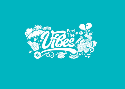 sia lagoon-feel the vibes branding graphic design logo