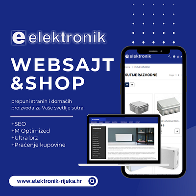 Elektronik Website Design croatia electronic online] shop webdesign website