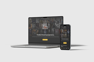 The Creative Network branding design ui ux