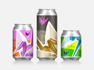 Vector craft beer label - Mockup aluminium can beer can beer label branding craft beer design drinks can graphic design illustration lettering logo mockup packaging soda can type vector vector mockup