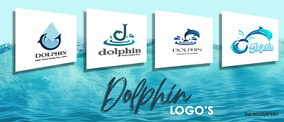 Logo Design For Dolphin advertising advertisment branding designer designing digital marketing dolphin logo graphic design illustration logo logo designing logo for corporate social media post vector design vector logo