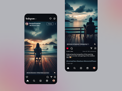 Instagram Redesign: Enhancing UX for a Better User Experience instagram mobileapp productdesign redesign ui ux enhancement