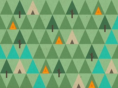 Pattern Design for Webpage branding camping graphic design iconinc illustration landing page logo minimal pattern tree ui ux vector web design