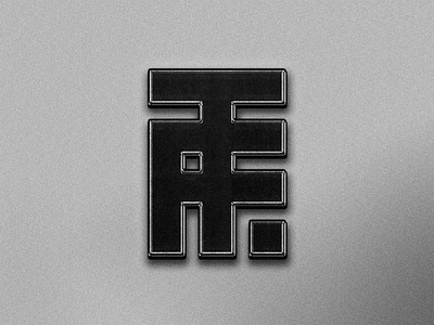 TF Logo black and white brand brand identity branding identity lettering letters logo logo construction logo design logo grid logomark logotype minimal monochrome monogram type typography visual identity wordmark