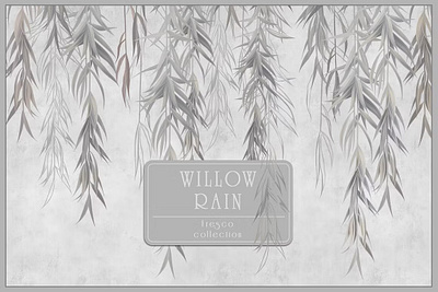 Fresco collection "Willow rain" 3d app branding design graphic design illustration logo motion graphics typography ui ux vector