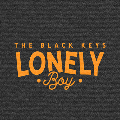 The Black Keys Merch Concept branding design live music logo merch